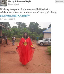 mercy johnson