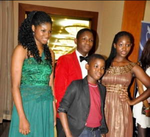 Omotola ekeinde children