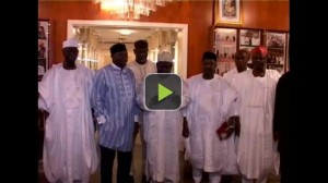 President Jonathan with aggrieved governors